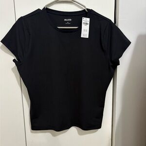 Hollister Women's Classic Black Tee